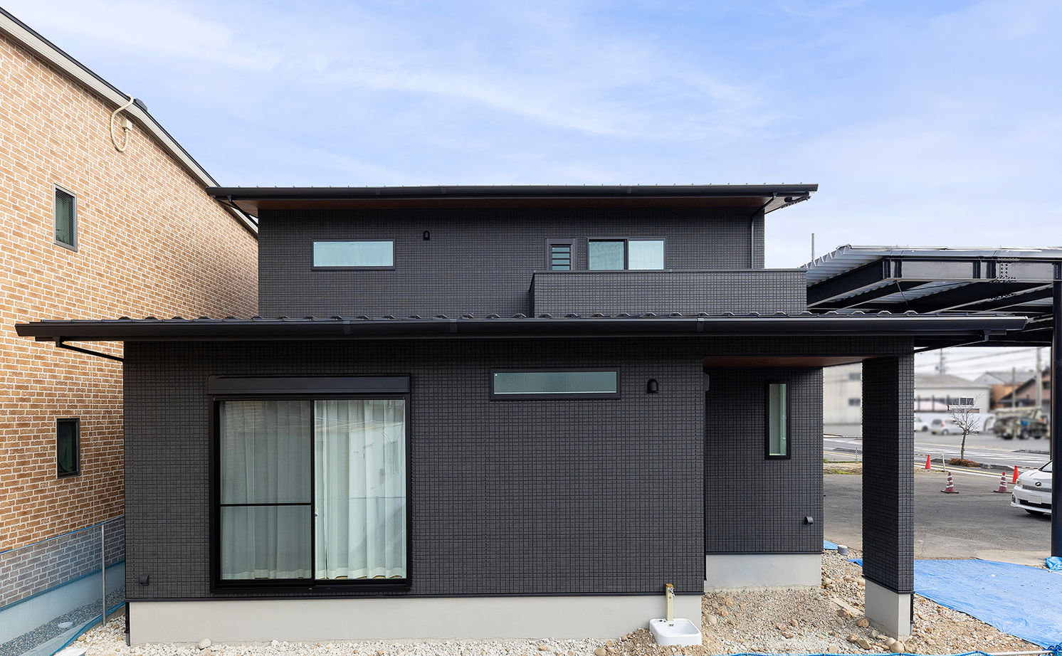 サティスホーム岐阜 【羽島郡×自由設計×モダンスタイル×間取図あり】幾重にも描く回遊動線上に設備も収納も配置した快適な家の建築実例画像20