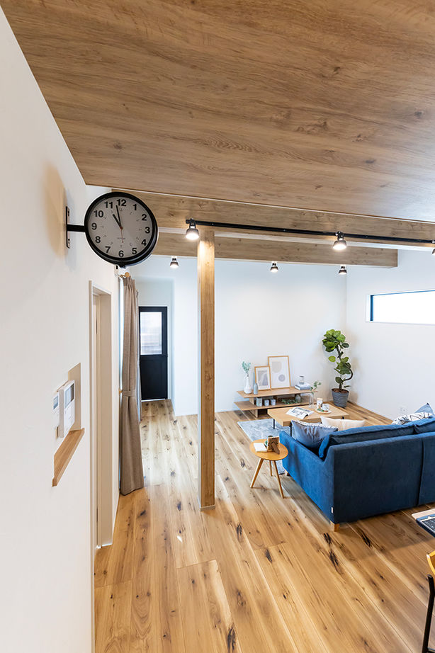 サティスホーム岐阜 【岐阜市×平屋】プライバシーを守り陽光も取り入れる、テラスをコの字型に囲んだ外に閉じ内に開く平屋の建築実例画像7