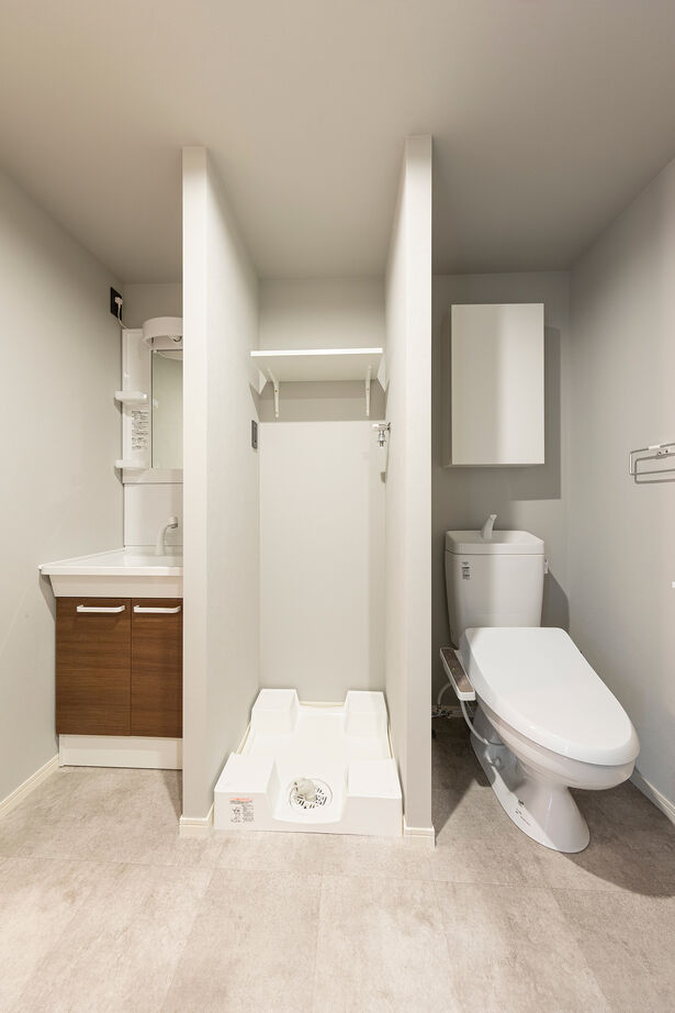 テイクアンドフォー 【賃貸併用／木造防火／高気密・高断熱】高低差のある土地にも対応。最大限に敷地を生かした賃貸併用住宅の建築実例画像9