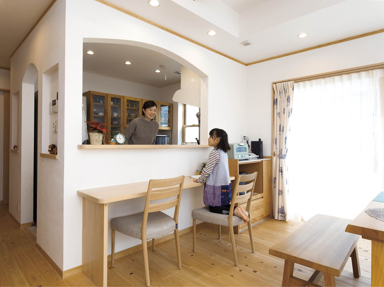 小嶋工務店 TOKYO WOOD 【間取りあり/20坪台/2000万円台/ピアノ】地産地消に憧れて大好きな自然素材と木の香りに包まれた家の建築実例画像2