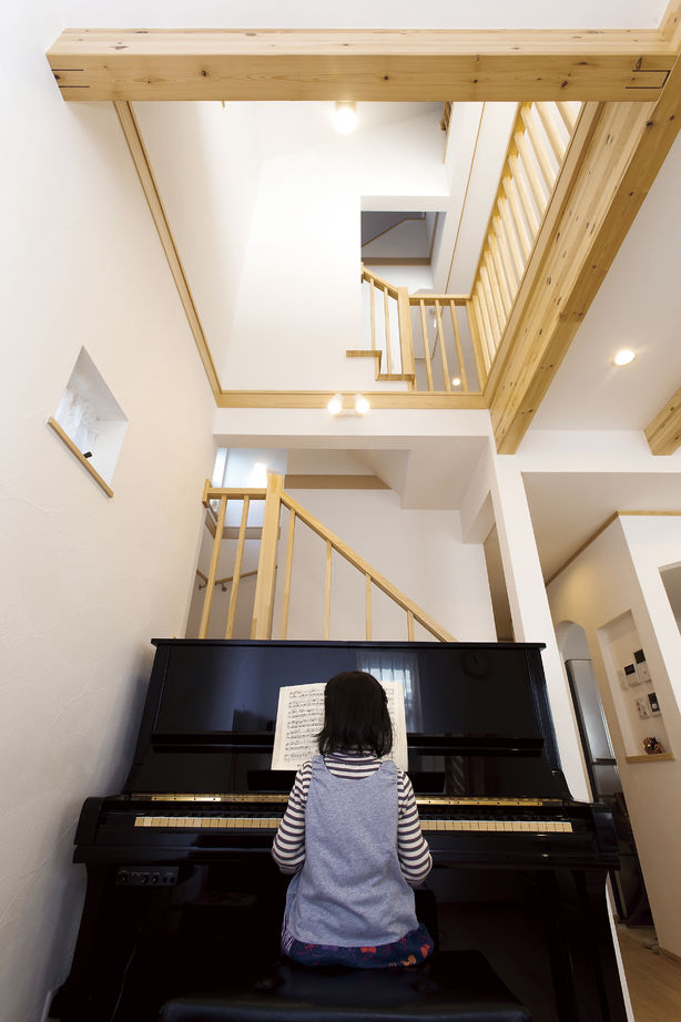 小嶋工務店 TOKYO WOOD 【間取りあり/20坪台/2000万円台/ピアノ】地産地消に憧れて大好きな自然素材と木の香りに包まれた家の建築実例画像5
