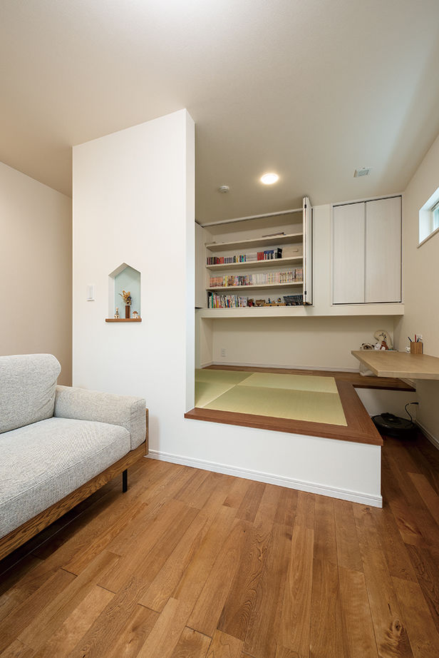 小嶋工務店 TOKYO WOOD 【間取りあり/30坪台/2000万円台】エアコン1台で家中快適！夫婦の憧れをすべて叶えた、TOKYO WOODの家の建築実例画像6