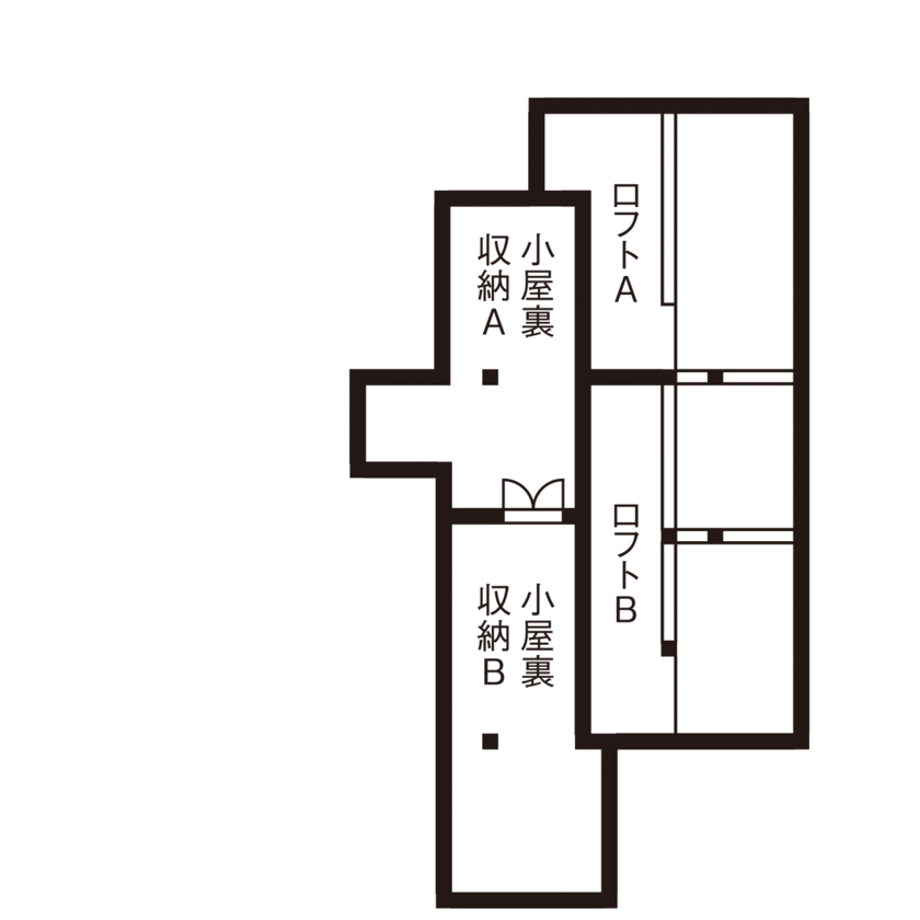 小嶋工務店 TOKYO WOOD 【間取り図あり/20坪台/2000万円台】憧れの“ナチュラル＆カントリー”な家を『TOKYO　WOOD』でカタチにの間取り図（3LDK）ロフト