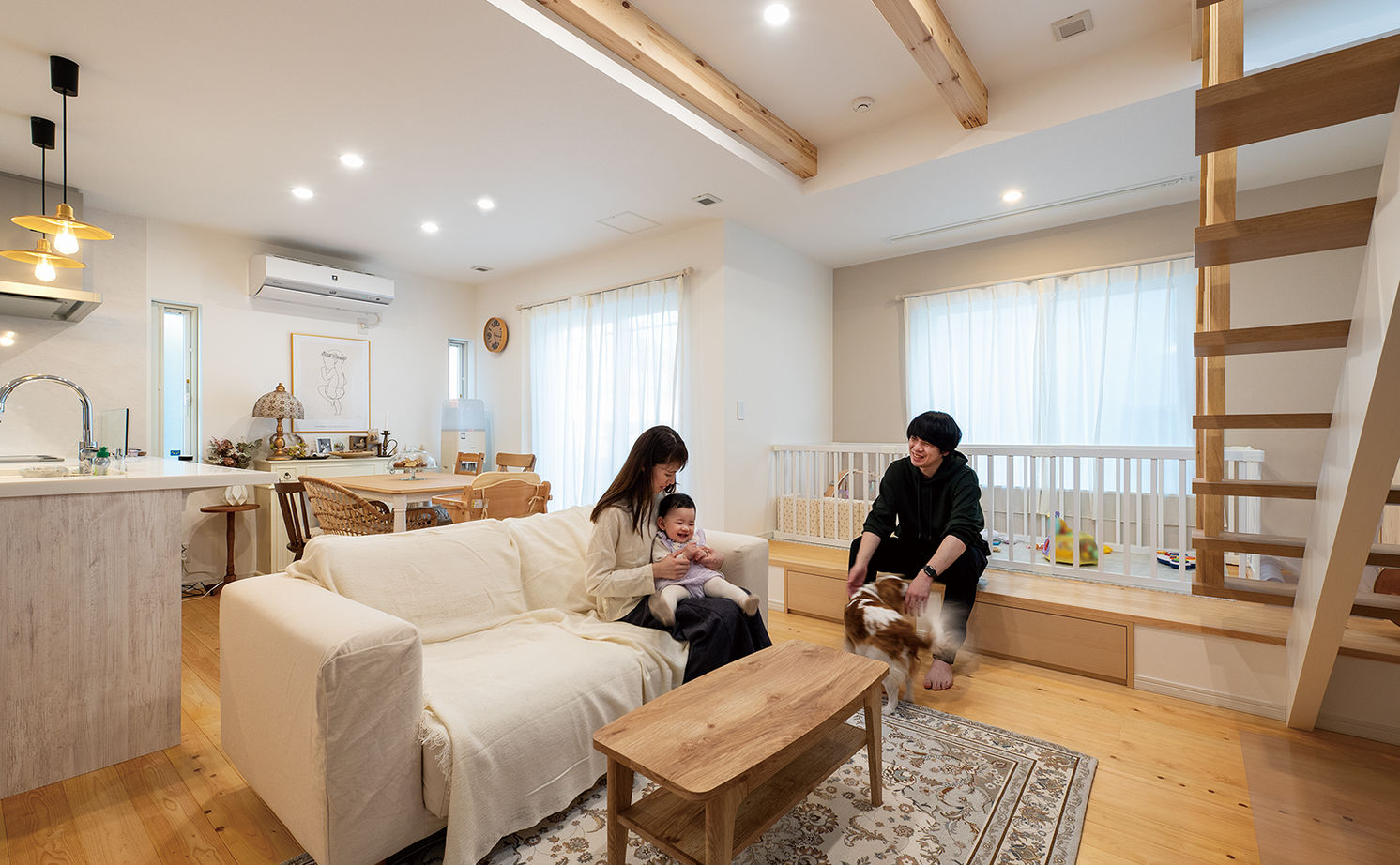 小嶋工務店 TOKYO WOOD 【間取り図あり/20坪台/2000万円台】憧れの“ナチュラル＆カントリー”な家を『TOKYO　WOOD』でカタチにの建築実例画像