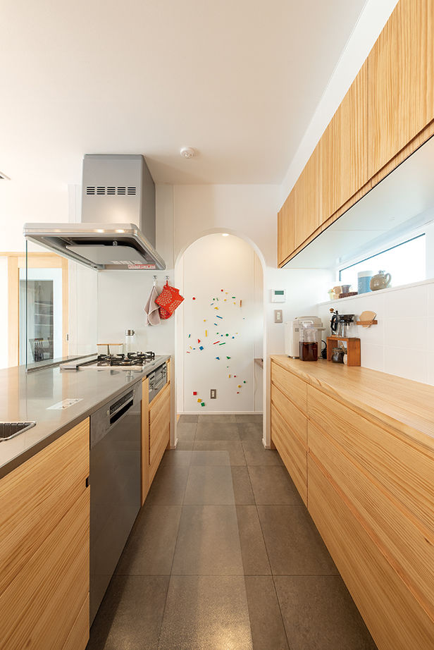 小嶋工務店 TOKYO WOOD 【東京ゼロエミ水準3取得/30坪台/間取り図有】のびのび遊ぶ子どもの姿に満足！開放感と優しさ溢れる木の家の建築実例画像7