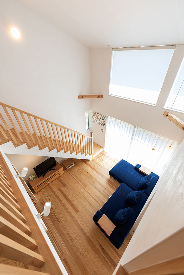 小嶋工務店 TOKYO WOOD 【東京ゼロエミ水準3取得/30坪台/間取り図有】のびのび遊ぶ子どもの姿に満足！開放感と優しさ溢れる木の家の建築実例画像10