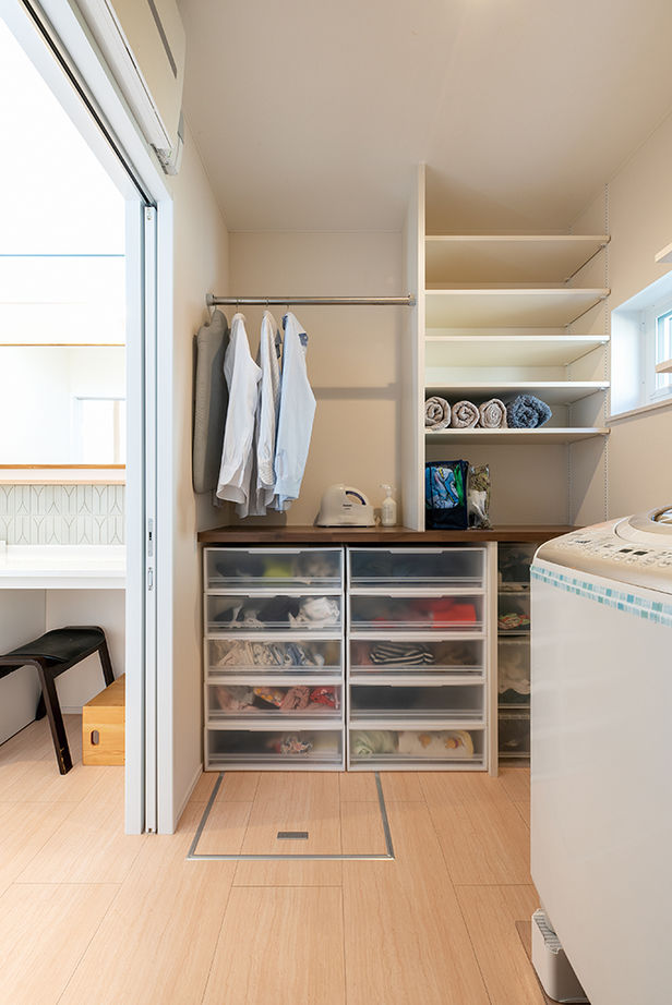 小嶋工務店 TOKYO WOOD 【東京ゼロエミ水準3取得/30坪台/間取り図有】のびのび遊ぶ子どもの姿に満足！開放感と優しさ溢れる木の家の建築実例画像15