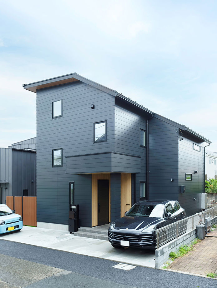 小嶋工務店 TOKYO WOOD 【間取り図あり/30坪台/3000万円台】開放感あふれる大人のモダンスタイル空間。縦横に広がる空間設計に注目の建築実例画像2