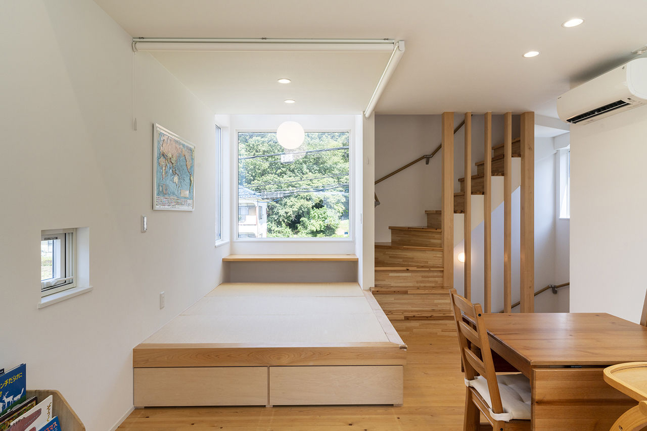 小嶋工務店 TOKYO WOOD 【間取り図あり/15坪台/1000万円台】20坪の土地と緑豊かな環境をフル活用！大好きな景色を採り込んだ家への建築実例画像4