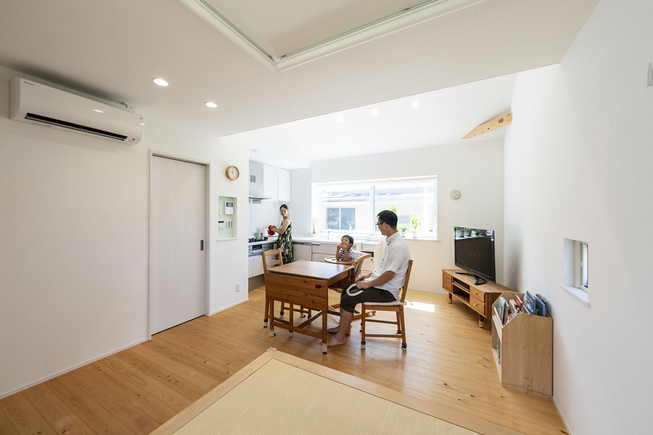 小嶋工務店 TOKYO WOOD 【間取り図あり/15坪台/1000万円台】20坪の土地と緑豊かな環境をフル活用！大好きな景色を採り込んだ家への建築実例画像5