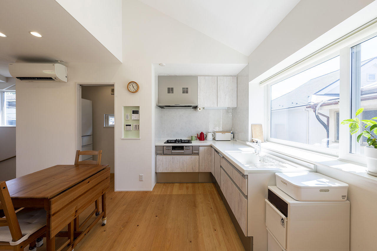 小嶋工務店 TOKYO WOOD 【間取り図あり/15坪台/1000万円台】20坪の土地と緑豊かな環境をフル活用！大好きな景色を採り込んだ家への建築実例画像6