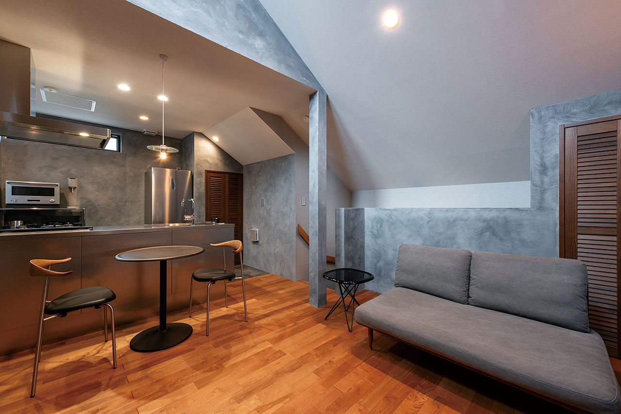 小嶋工務店 TOKYO WOOD 【間取り図あり/15坪台/2000万円台】14.9坪の狭小地を最大限活用。こだわりのデザインと開放感のある家の建築実例画像3