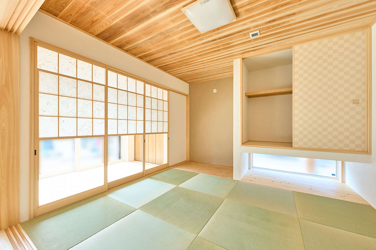 小嶋工務店 TOKYO WOOD 【間取り図あり/70坪台/3000万円台/二世帯】親と子、それぞれの暮らしを一番に考えて誕生した、ズレの邸宅の建築実例画像8