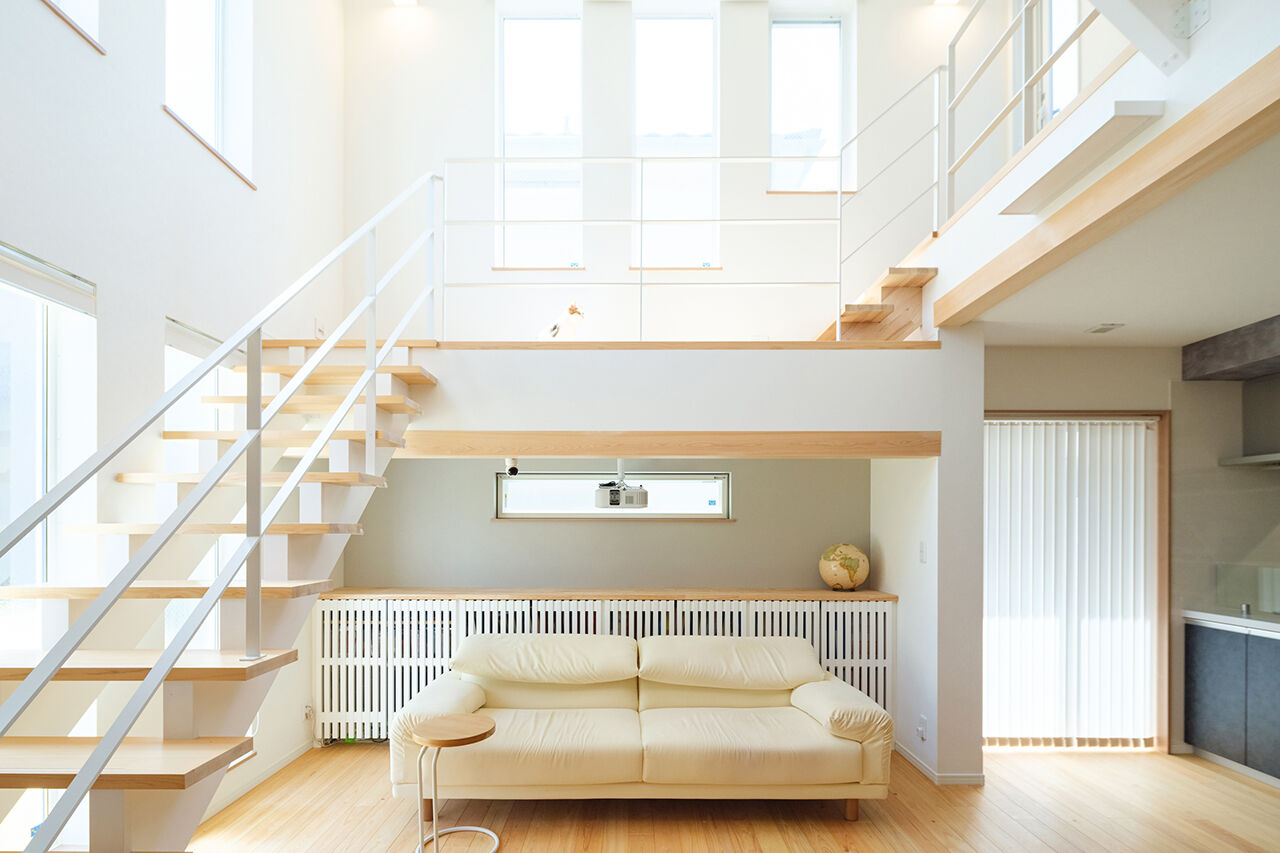 小嶋工務店 TOKYO WOOD 【間取り図あり/30坪台/ペット】まるで巨大なキャットタワー！自由設計ならではの、遊び心ある住まいにの建築実例画像4