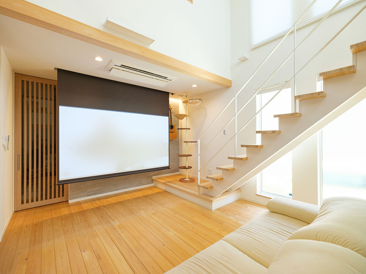 小嶋工務店 TOKYO WOOD 【間取り図あり/30坪台/ペット】まるで巨大なキャットタワー！自由設計ならではの、遊び心ある住まいにの建築実例画像5