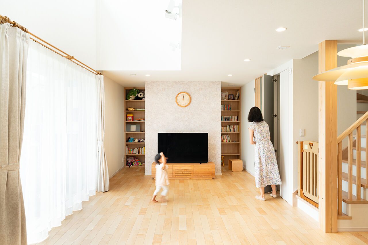 小嶋工務店 TOKYO WOOD 【間取り図あり/40坪台/3000万円台】『機能性』と『ぬくもり』を調和。夫婦の理想を叶えたマイホームの建築実例画像3