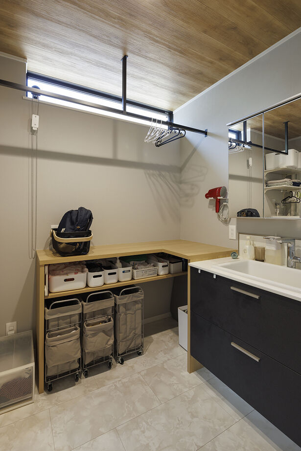 小嶋工務店 TOKYO WOOD 【間取り図あり/20坪台/3000万円台】働く夫婦に、心からのくつろぎを。家事がラク＆緑が映える、癒しのLDKの建築実例画像8