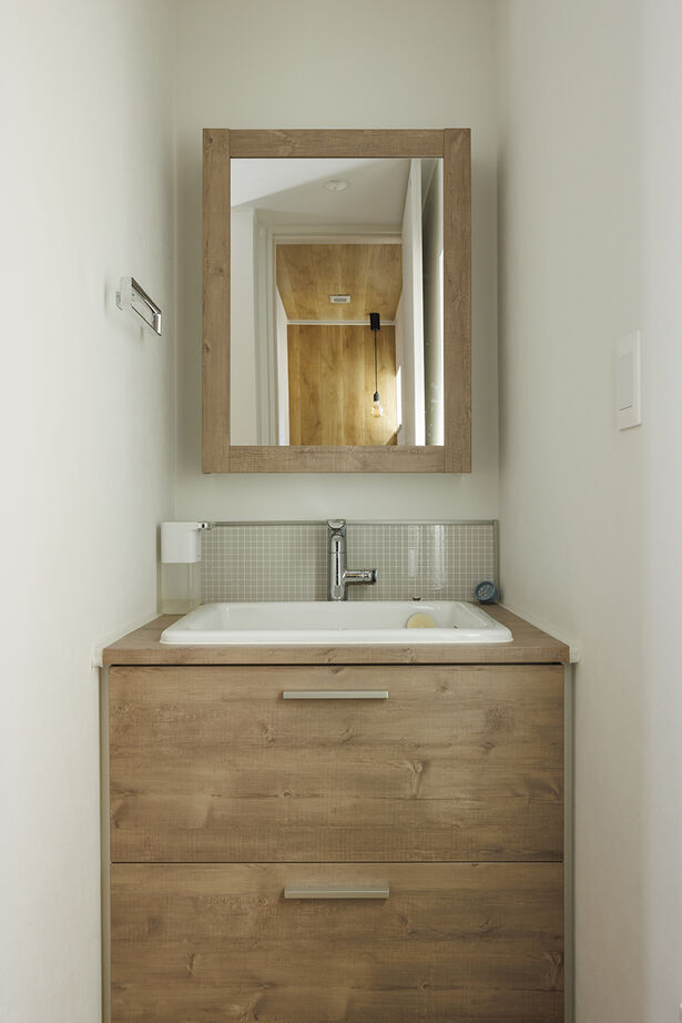 小嶋工務店 TOKYO WOOD 【間取り図あり/20坪台/3000万円台】働く夫婦に、心からのくつろぎを。家事がラク＆緑が映える、癒しのLDKの建築実例画像9