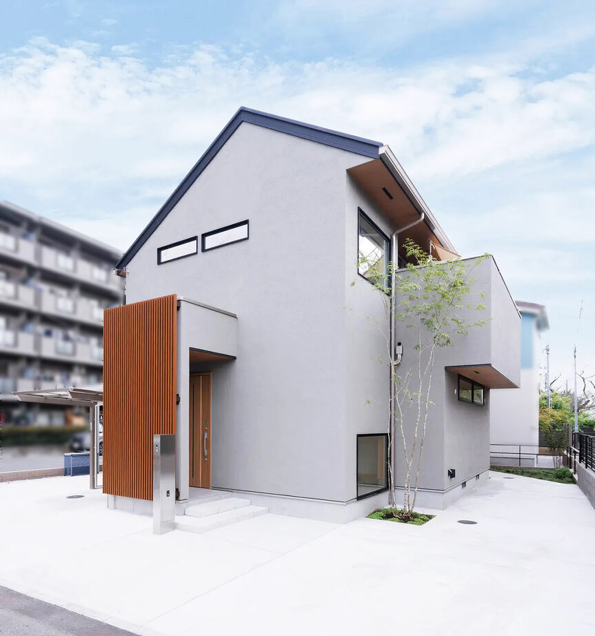 小嶋工務店 TOKYO WOOD 【間取り図あり/30坪台/4000万円～】2階LDKで楽しむ、木のぬくもりと陽光、開放感。自然を身近に感じる家の建築実例画像2