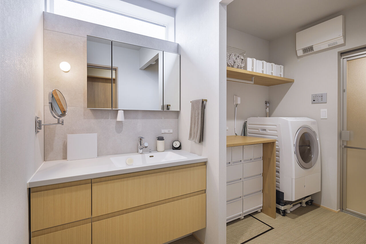 小嶋工務店 TOKYO WOOD 【間取り図あり/30坪台/4000万円～】2階LDKで楽しむ、木のぬくもりと陽光、開放感。自然を身近に感じる家の建築実例画像8