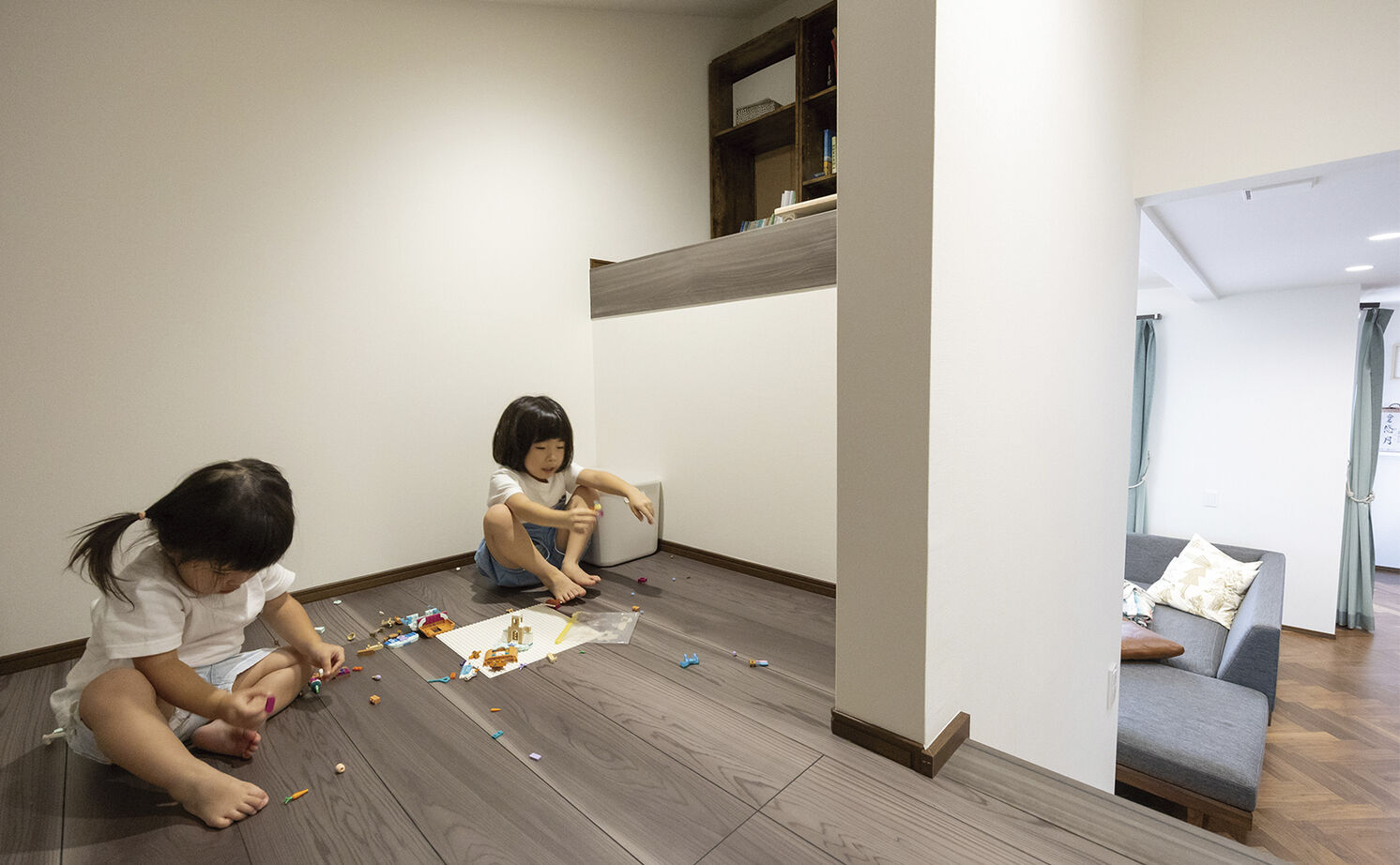 アイ工務店 【和歌山県/快適動線/間取り図有】スキップフロアやダウンフロアを採り入れ、全ての部屋が繋がる平屋風住宅の建築実例画像6