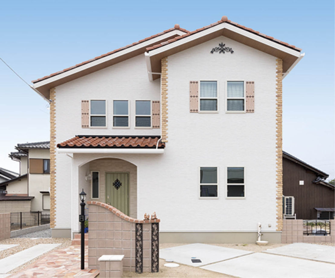 アイ工務店 【滋賀県/アイランドキッチン/間取り図有】家族の繋がりを常に感じられる、スキップフロアを取り入れた家の建築実例画像1