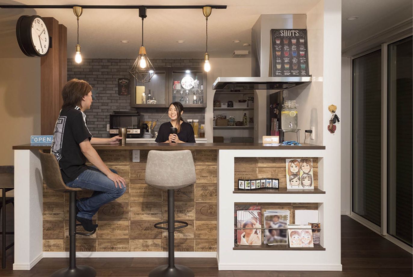 アイ工務店 【滋賀県/アイランドキッチン/間取り図有】家族の繋がりを常に感じられる、スキップフロアを取り入れた家の建築実例画像3