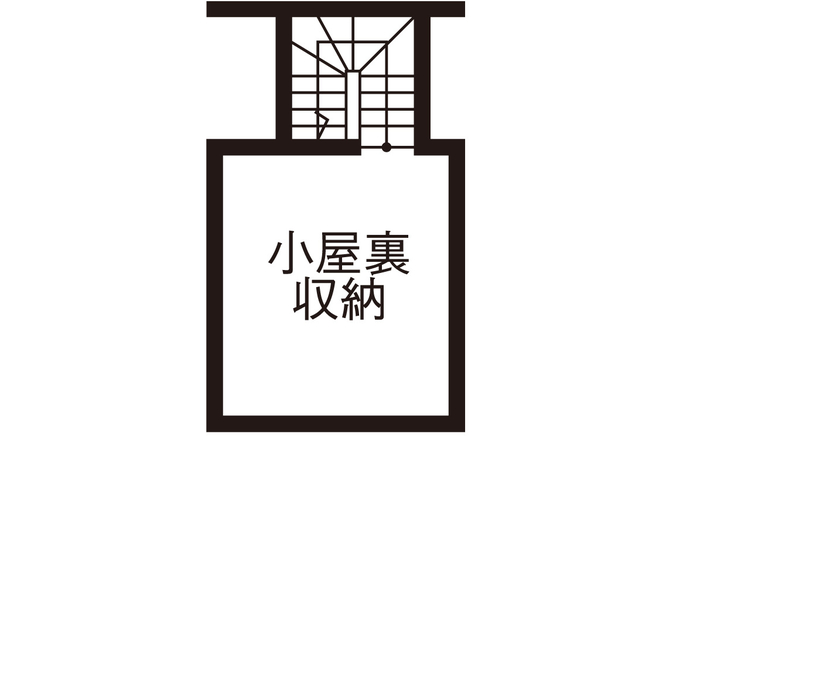 アイ工務店 【2000万円台/間取り図有】どこでも「繋がり」を感じる、スキップフロアを活かした家の間取り図（4LDK）小屋裏