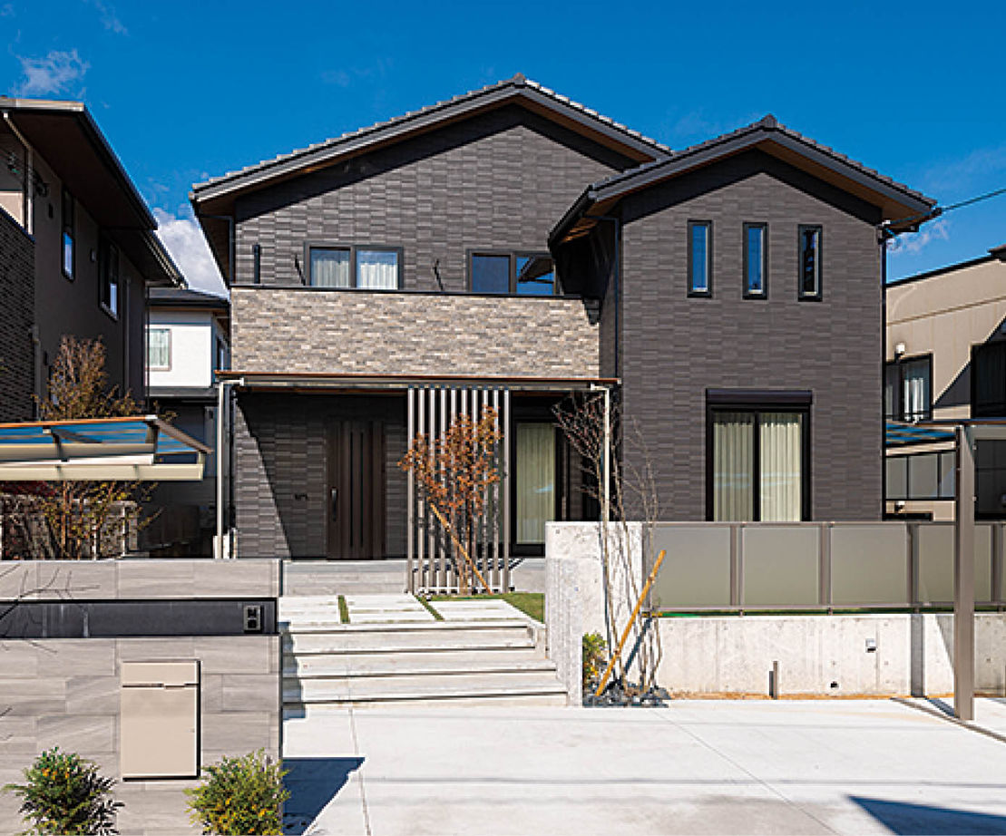 アイ工務店 【2000万円台/間取り図有】どこでも「繋がり」を感じる、スキップフロアを活かした家の建築実例画像1