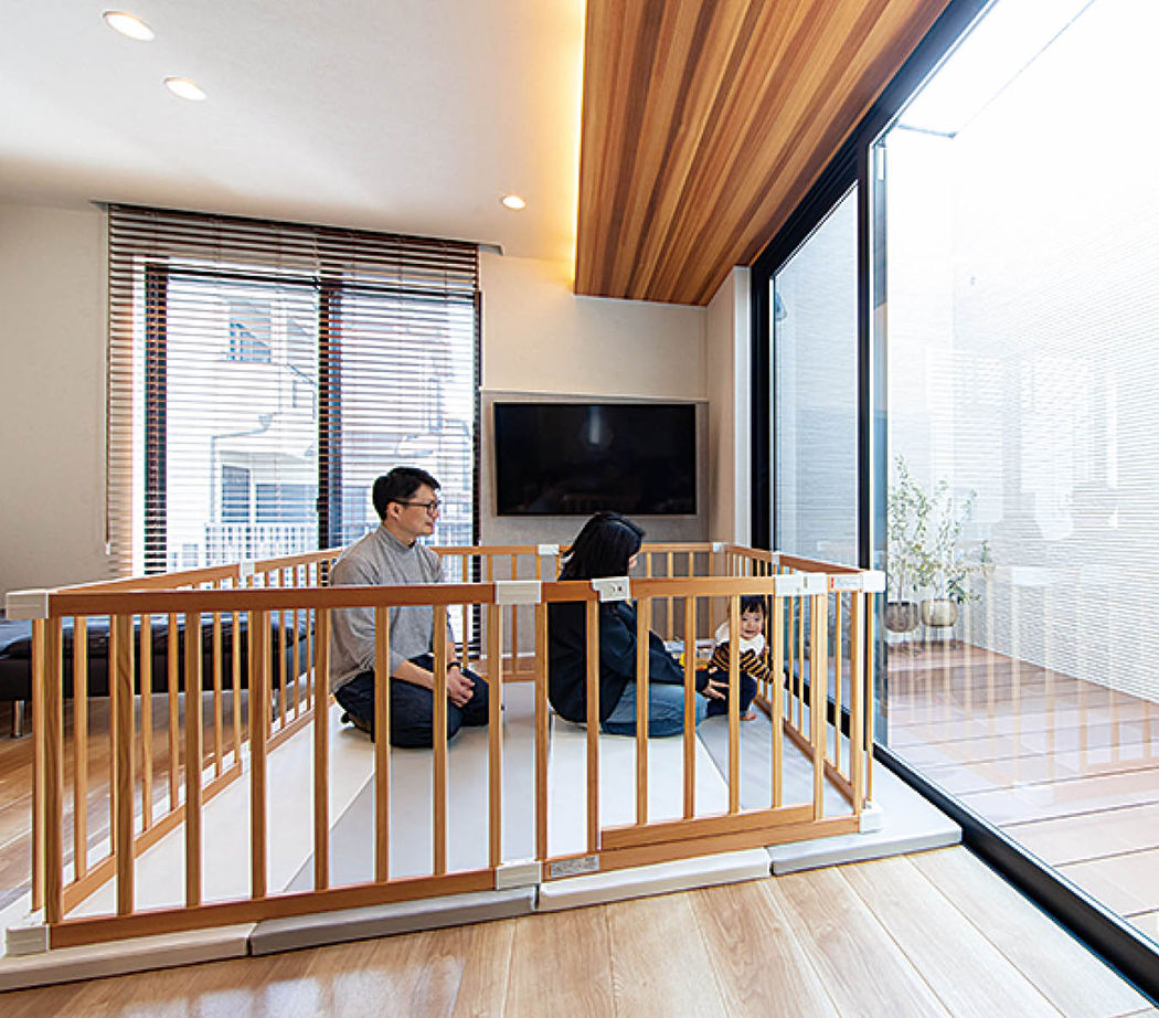 アイ工務店 【2000万円台/間取り図有/ウッドデッキ】こだわりながらも統一性のあるシンプルモダンな住まいの建築実例画像4