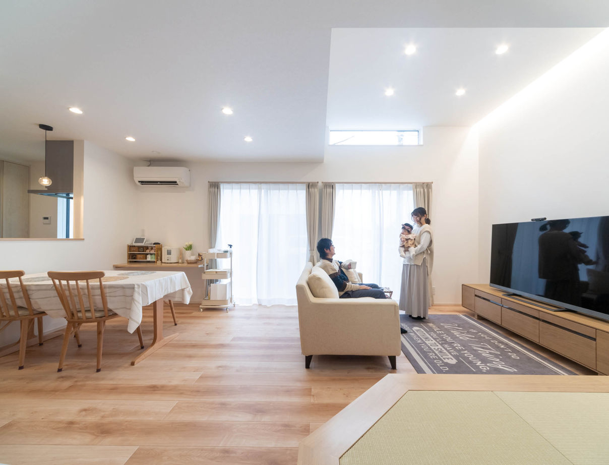 アイ工務店 【広島県広島市/2000万円台/趣味部屋】スキップフロアだから叶った趣味の小部屋とゆとりある収納の建築実例画像2