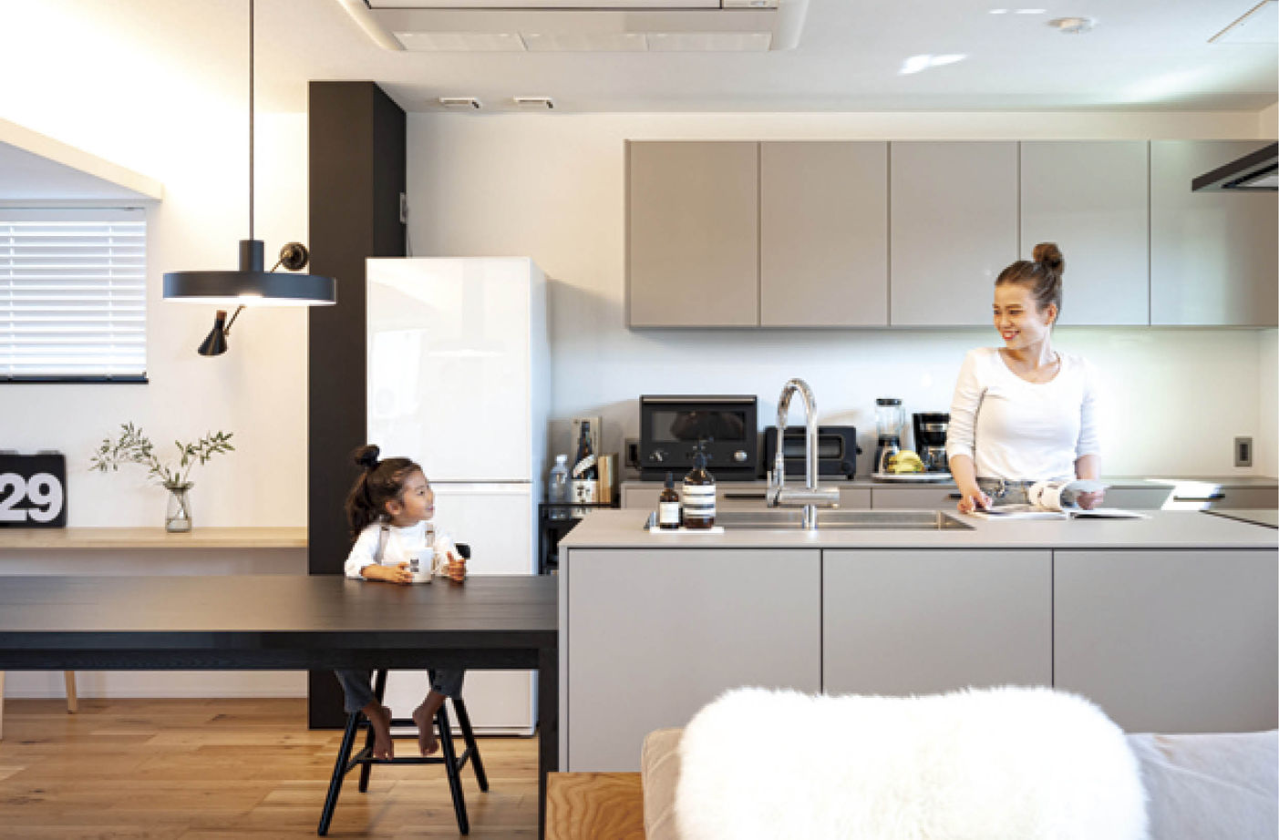 アイ工務店 【福岡県福岡市/2000万円台/間取り図有】広さ、静けさ、開放感全て叶えた2階リビングが暮らしの中心の建築実例画像3