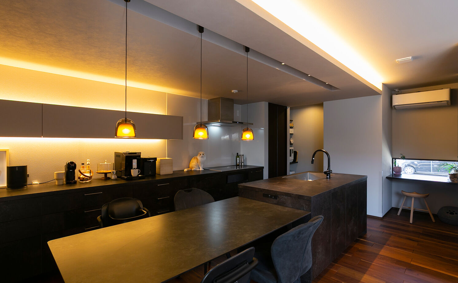 アイ工務店 【延床31.2坪／コの字型の平屋／間取り図】光の演出が美しい平屋で、カーテン要らずの暮らしを満喫の建築実例画像10