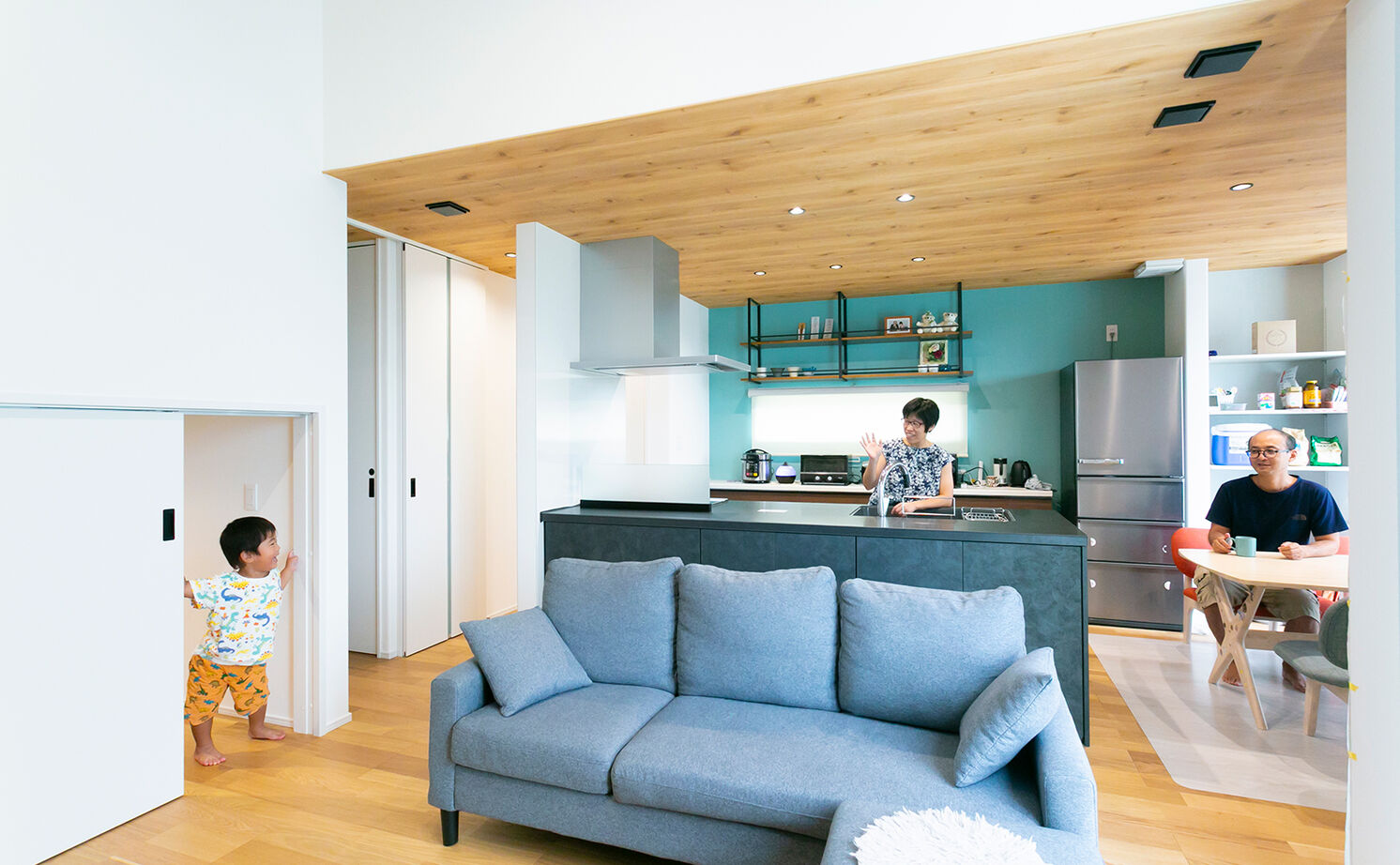 アイ工務店 【長崎県/平屋/間取り図有】ワンフロアで暮らしが完結する快適さに、使い方自在の小屋裏空間をプラスの建築実例画像8