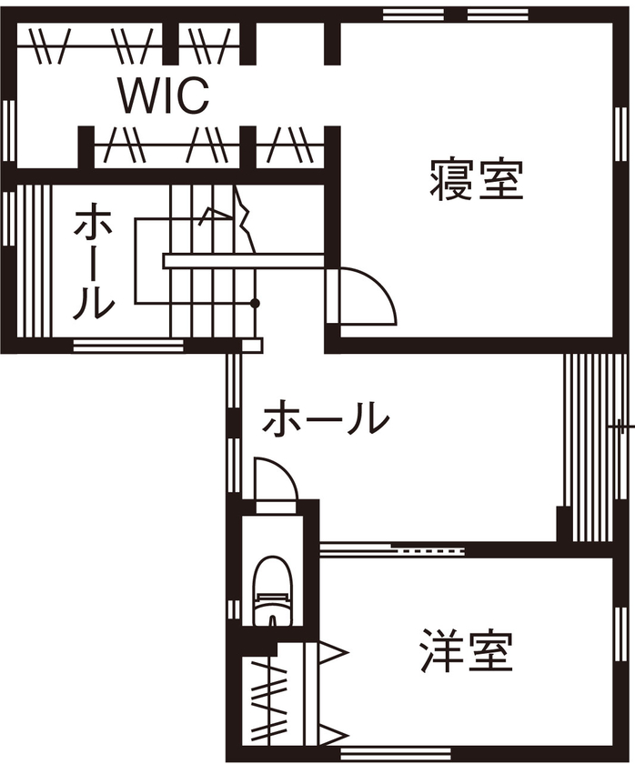 アイ工務店 【埼玉県/ペット/3階建て】猫たちと心地よく暮らせる縦空間を活用した3階建ての家の間取り図（3LDK）３階