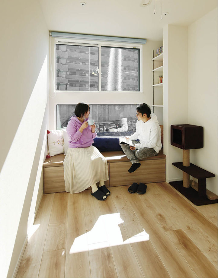 アイ工務店 【埼玉県/ペット/3階建て】猫たちと心地よく暮らせる縦空間を活用した3階建ての家の建築実例画像6