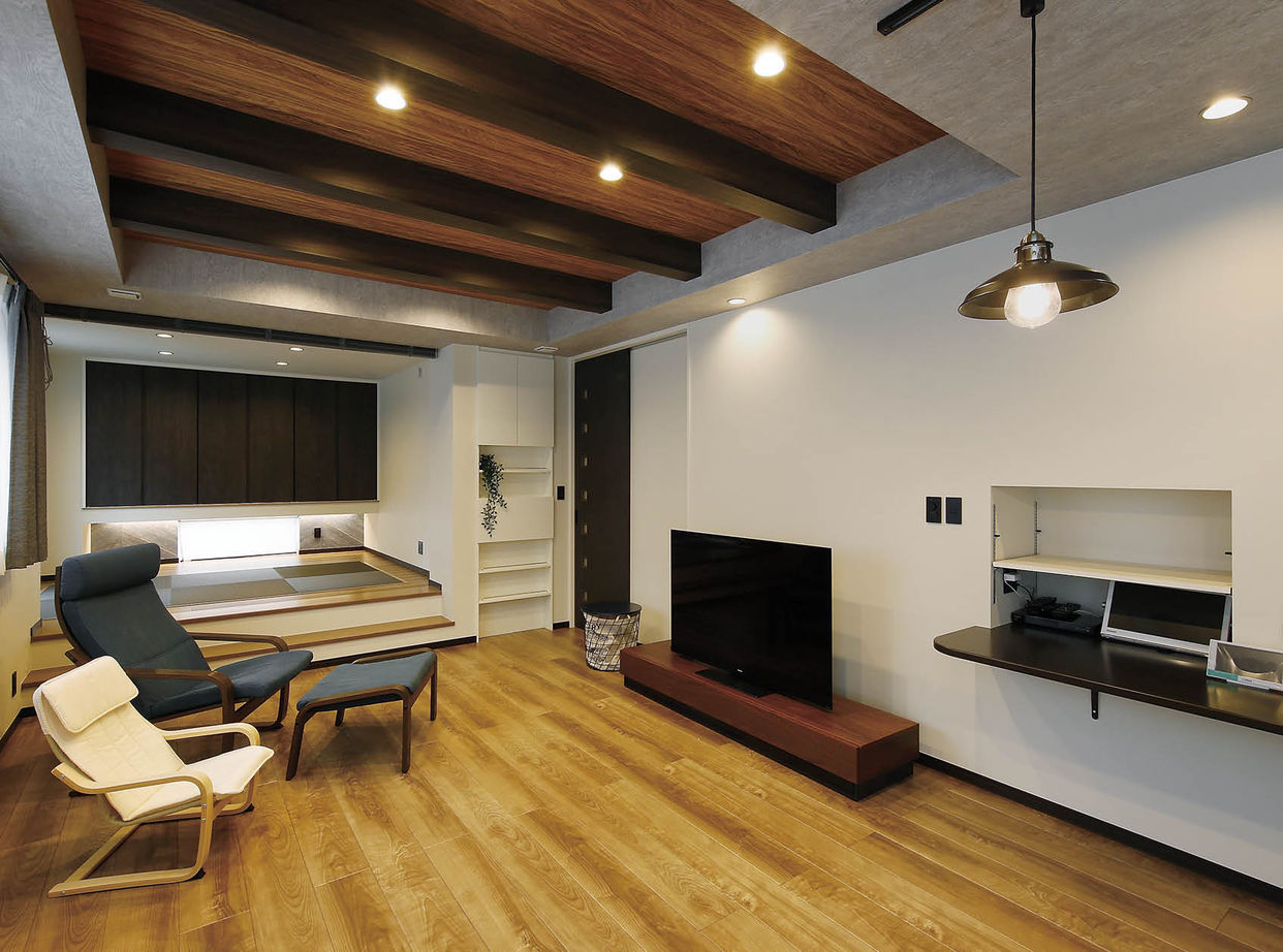 アイ工務店 【埼玉県上尾市/2000万円台/間取り図有】こだわりを叶えた「魅せる家」機能的な家事動線+収納も自慢の建築実例画像2