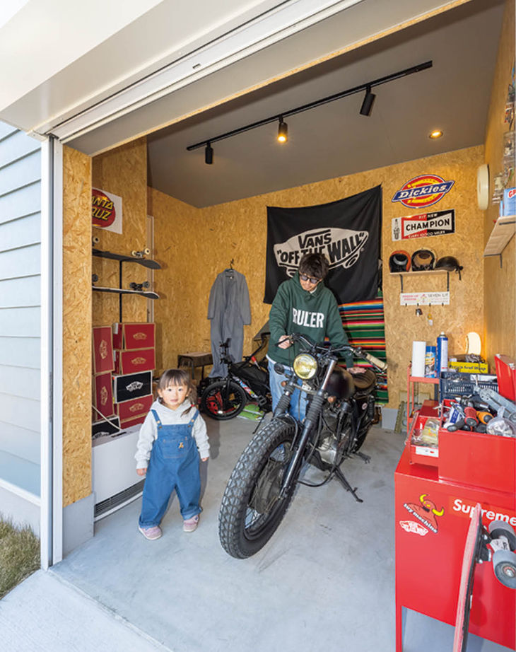 アイ工務店 【埼玉県/バイクガレージ/アーリーアメリカン】「わが家ながらカワイイ！」夢と憧れを予算内で叶えた平屋の建築実例画像3