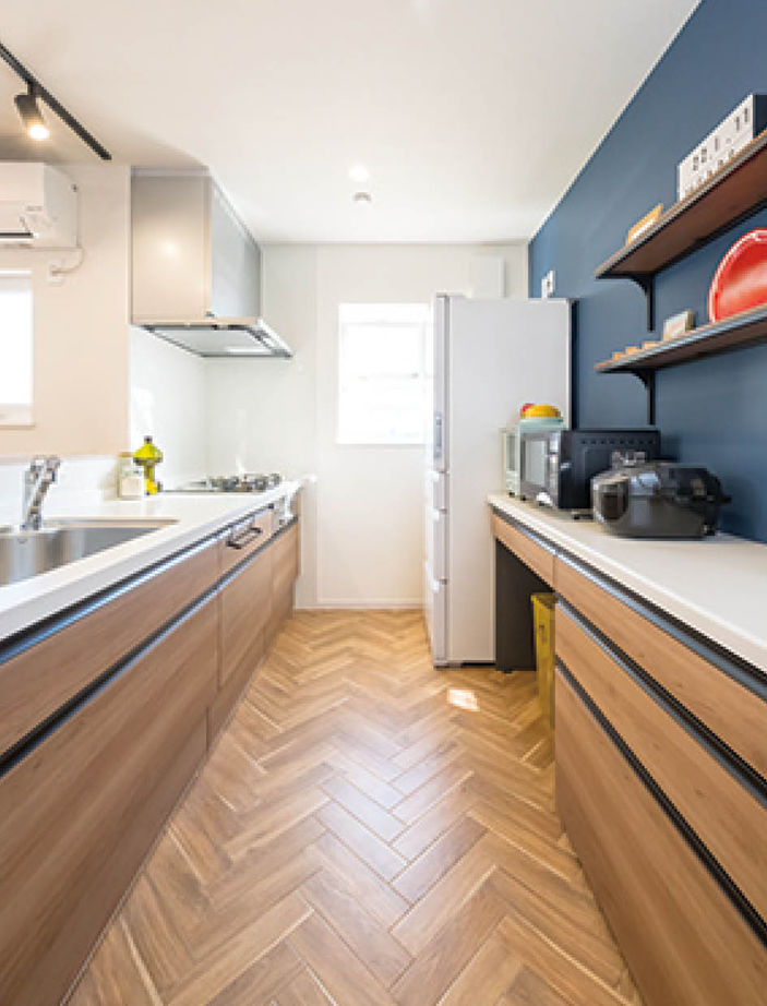 アイ工務店 【埼玉県/バイクガレージ/アーリーアメリカン】「わが家ながらカワイイ！」夢と憧れを予算内で叶えた平屋の建築実例画像4