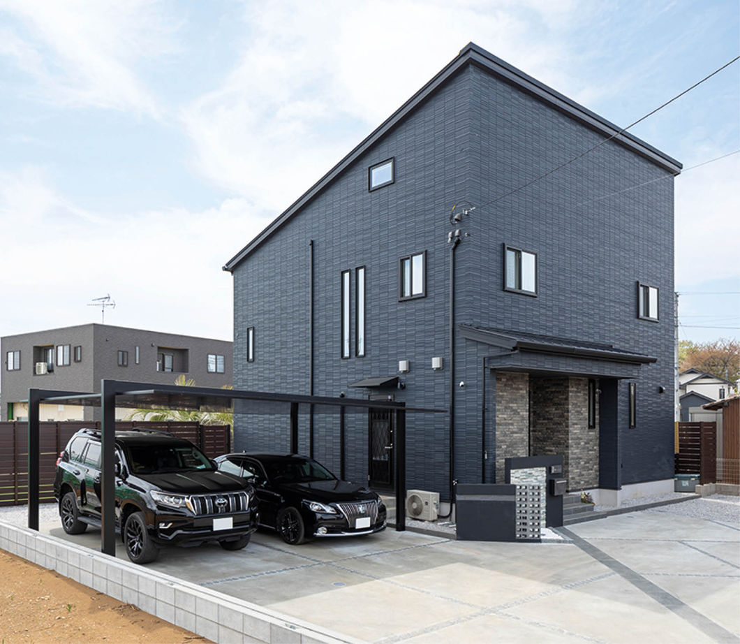 アイ工務店 【埼玉県川越市/2000万円台/ハーフ吹き抜け】スキップフロアで縦空間を活用　開放感と実用性を両立した家の建築実例画像1