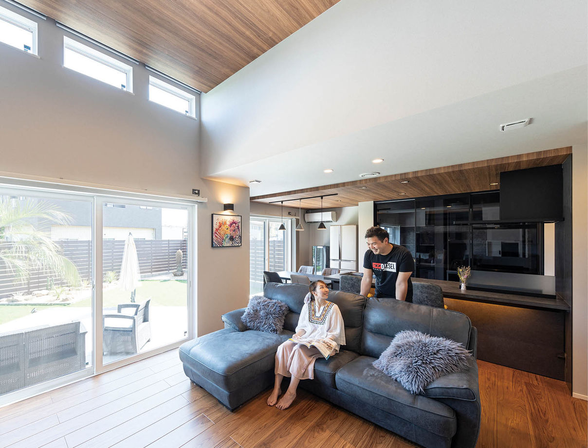 アイ工務店 【埼玉県川越市/2000万円台/ハーフ吹き抜け】スキップフロアで縦空間を活用　開放感と実用性を両立した家の建築実例画像2