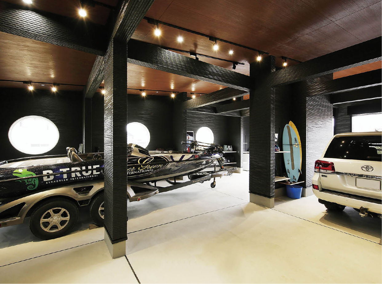 アイ工務店 【千葉県/4000万円台】船＋車を楽しむガレージハウス。好きなものがそばにある暮らしの建築実例画像3