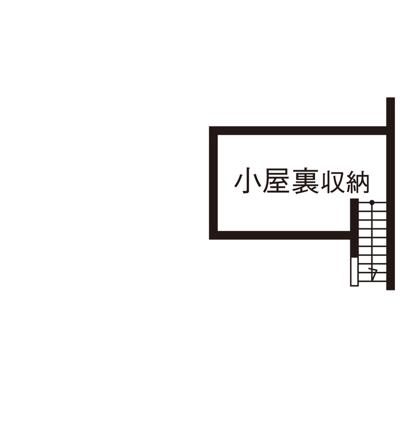 アイ工務店 【2000万円台/間取り図有】ビルトインガレージ+快適性を追求したインダストリアルな家の間取り図（4LDK）小屋裏