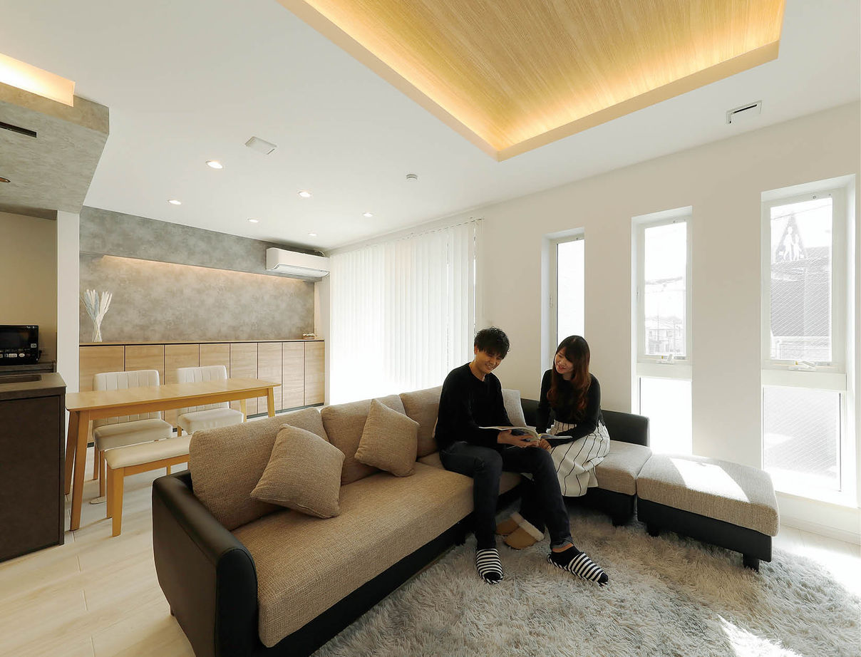 アイ工務店 【東京都/35坪/2000万円台】デザインと心地よさを大切に、生活感が漂わない住まいをの建築実例画像2