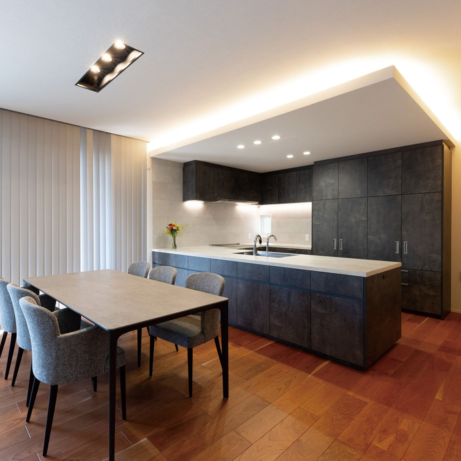 アイ工務店 【兵庫県宝塚市/4000万円台】開放感と快適な生活動線が心地よい、スタイリッシュモダンの住まいの建築実例画像6