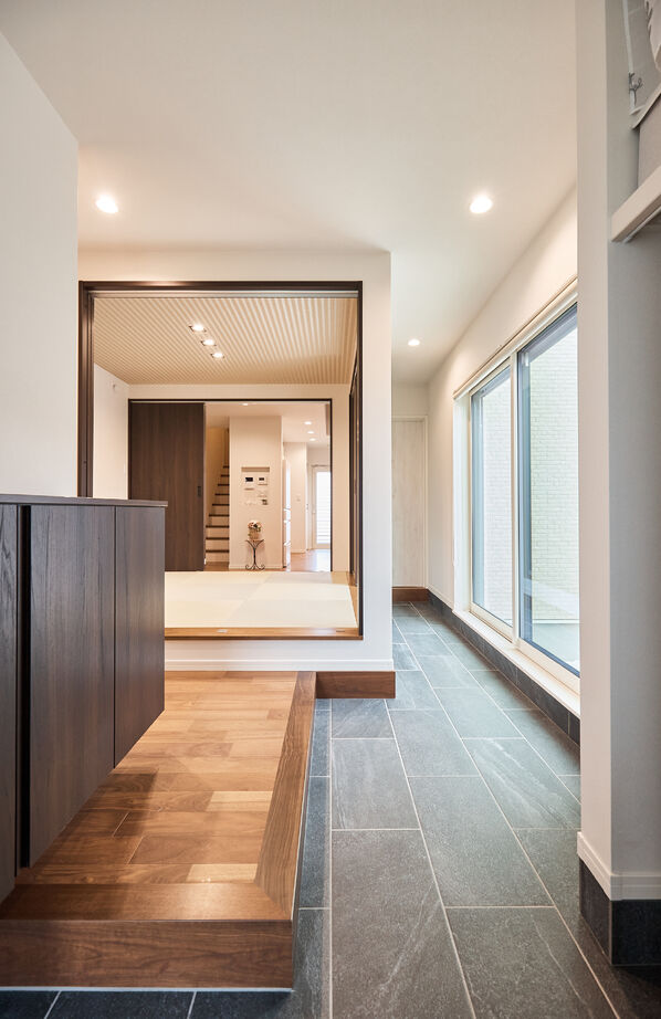 アイ工務店 【茨城県鹿嶋市/ペット/半平屋】愛犬との暮らしを愉しむ。土間へつながる和室がある平屋風1.5階建ての建築実例画像5