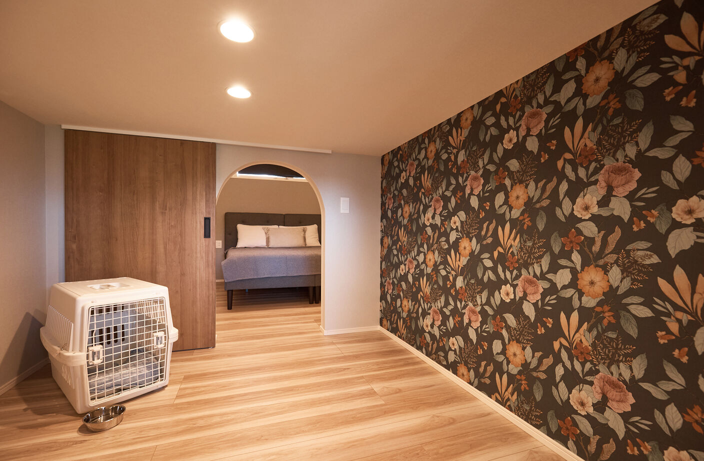 アイ工務店 【茨城県/ペット/2000万円台】縦空間の活用でスキップフロア+ハーフ収納を。愛犬と暮らす平屋風1.5階建ての建築実例画像5