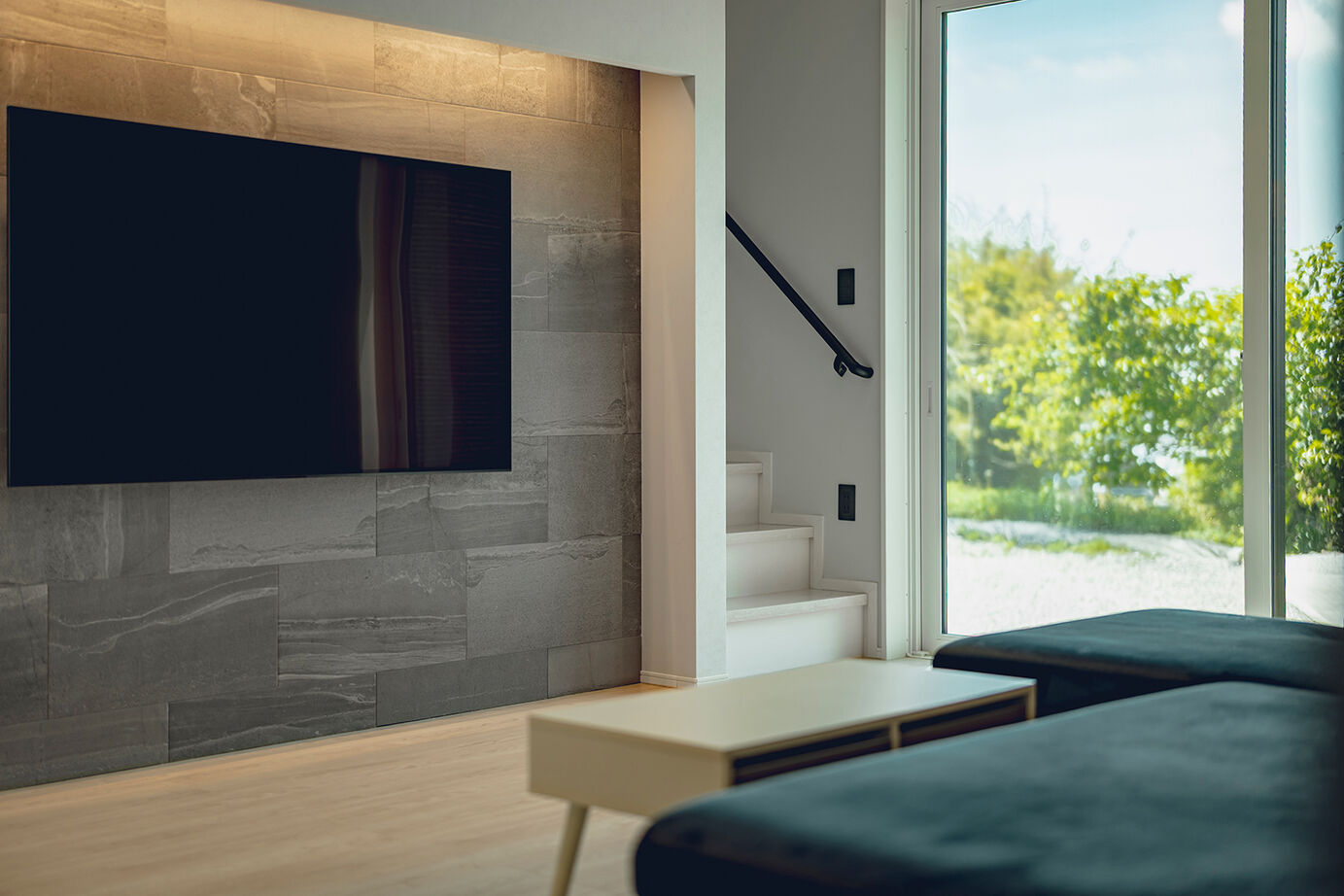 アイ工務店 【延床35.5坪／スキップフロア／畳コーナー／間取図】丘の上のホテルライクな住まいで、愛犬とくつろぐの建築実例画像16