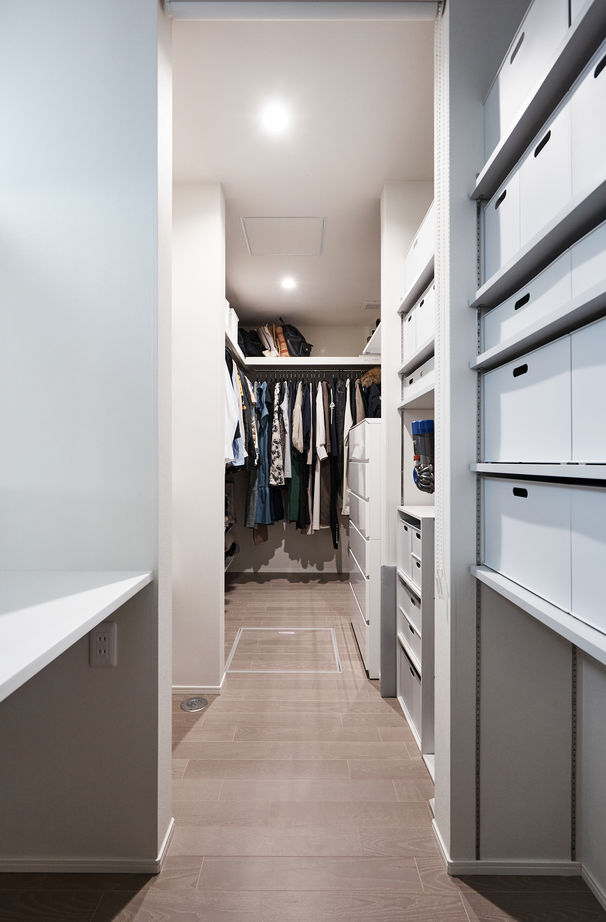 アイ工務店 【北海道札幌市/2000万円台/間取り図有】スキップフロアと暮らしやすい動線・収納が魅力の高断熱住宅の建築実例画像12