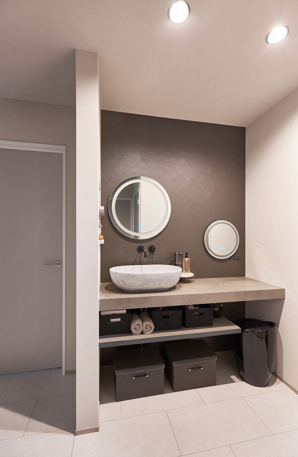 アイ工務店 【静岡県/半平屋/2000万円台】ダウンリビングと吹抜で開放感を追求した平屋風1.5階建ての建築実例画像12